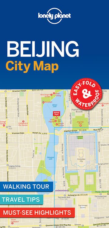 Lonely Planet Beijing City Map 1