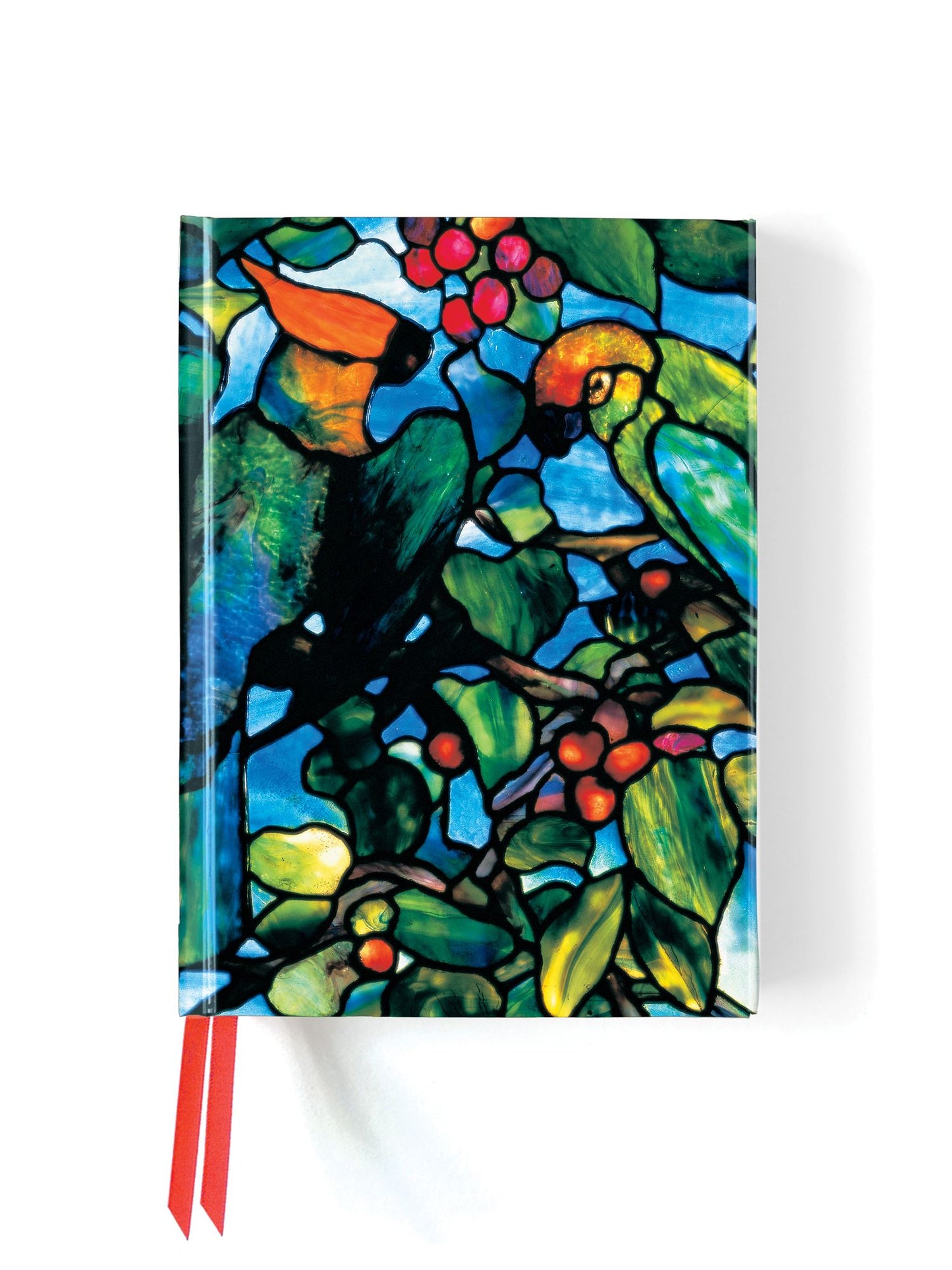Tiffany: Parrots Transom (Foiled Journal)