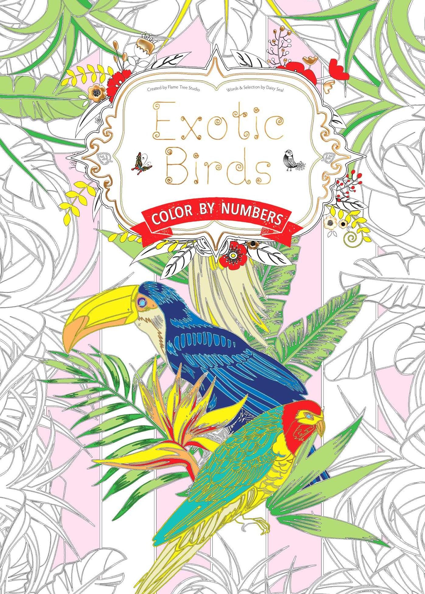Exotic Birds : Color by Numbers