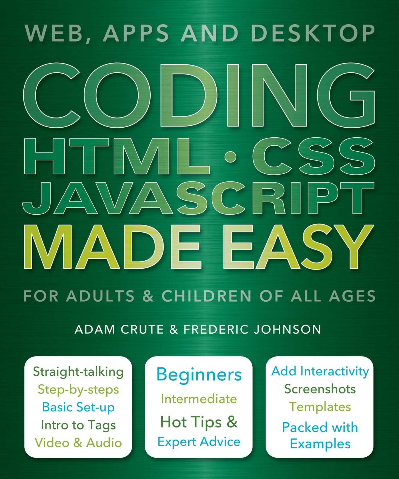 Coding HTML CSS Java Made Easy: Web, Apps and Desktop