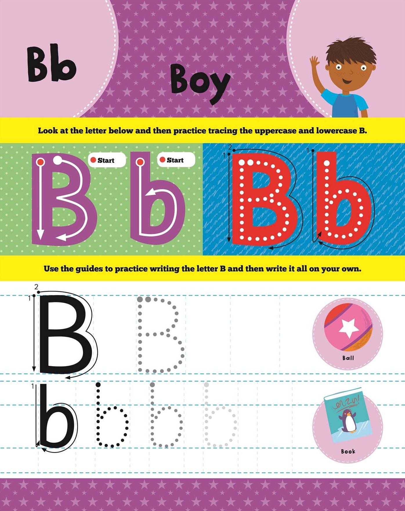 First Learning ABC Wipe Clean Easel w/ Pen: With flip-over pages and stand