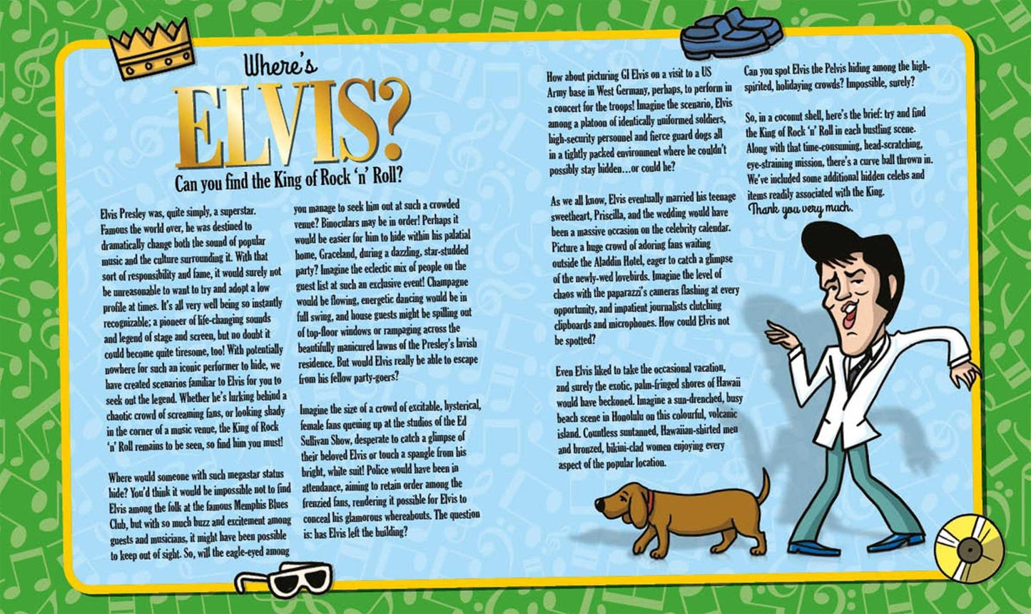 Where's Elvis?: Find the King of Rock 'n' Roll
