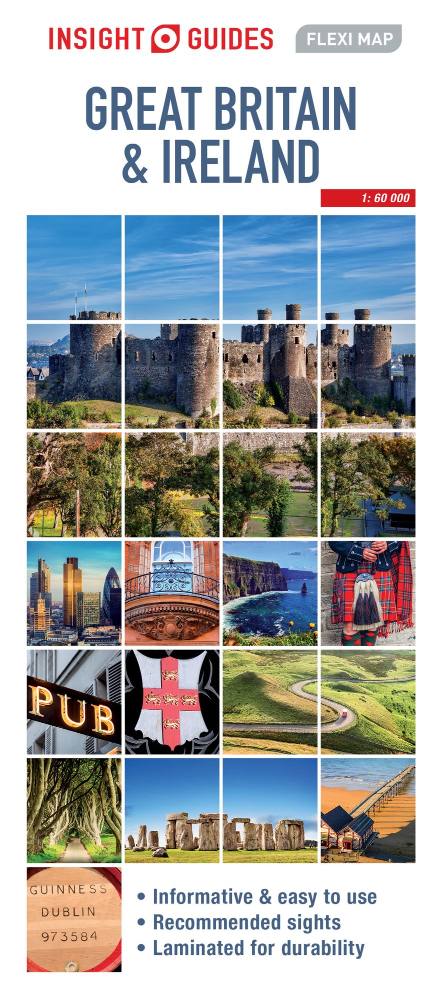Insight Flexi Map Great Britain & Ireland