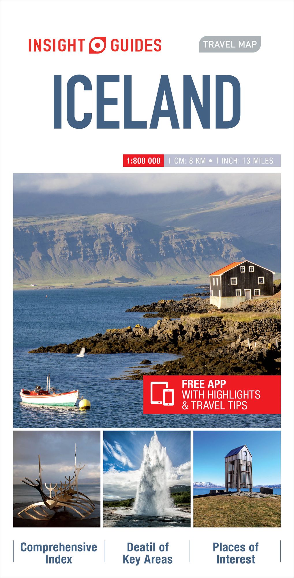Insight Guides Travel Map Iceland