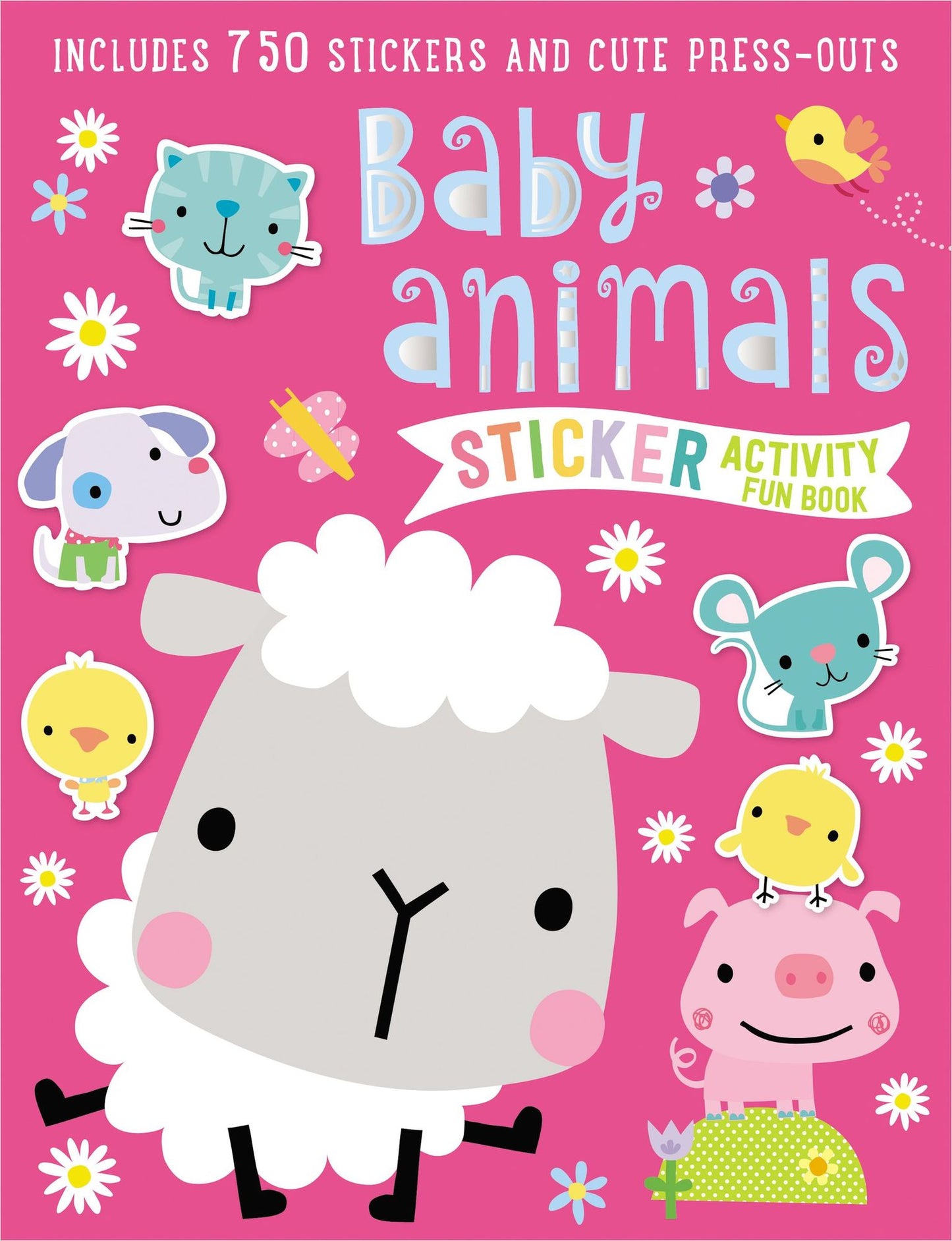 Sticker Activity Book Baby Animals