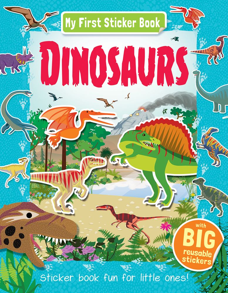 Dinosaurs: Sticker book fun for little ones!