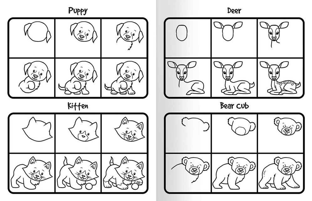 How to Draw 101 Baby Animals
