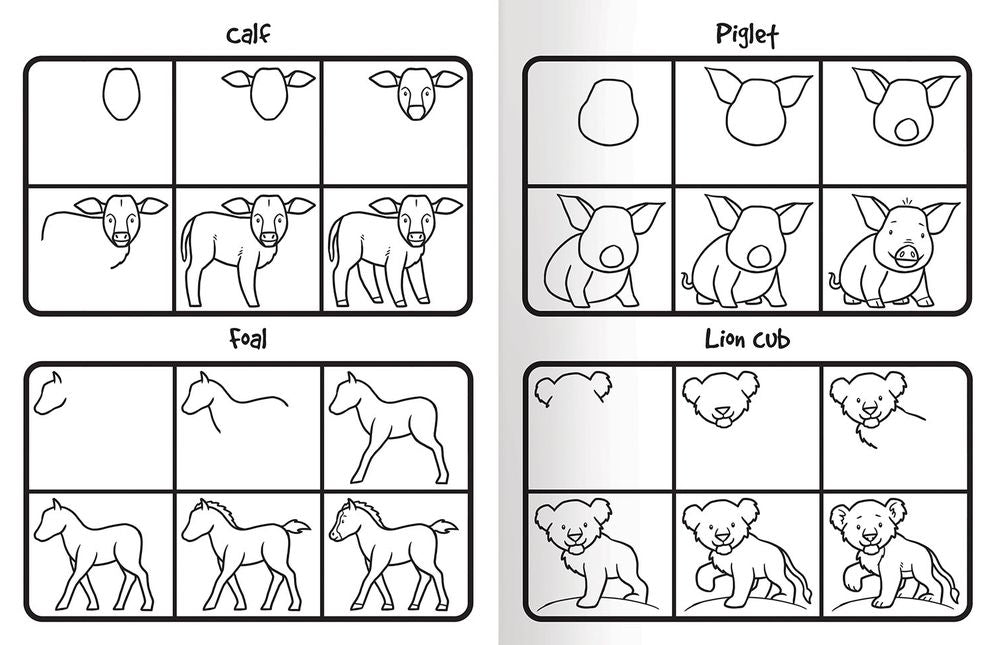 How to Draw 101 Baby Animals