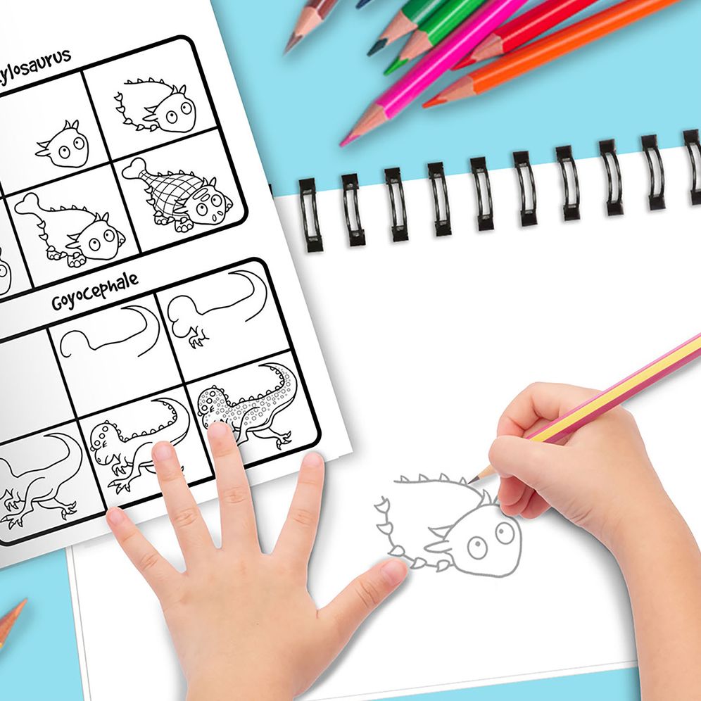 How to Draw 101 Dinosaurs