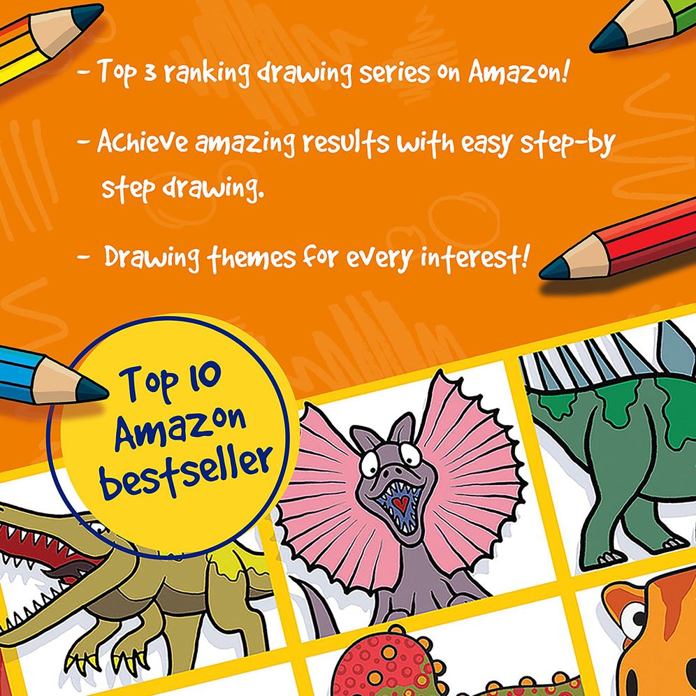 How to Draw 101 Dinosaurs