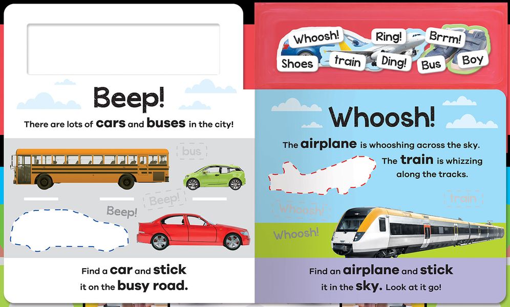 Beep-beep! Magnetic First Words