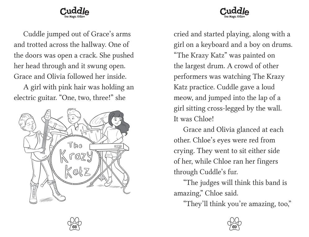 Cuddle the Magic Kitten Book 2: Superstar Dreams