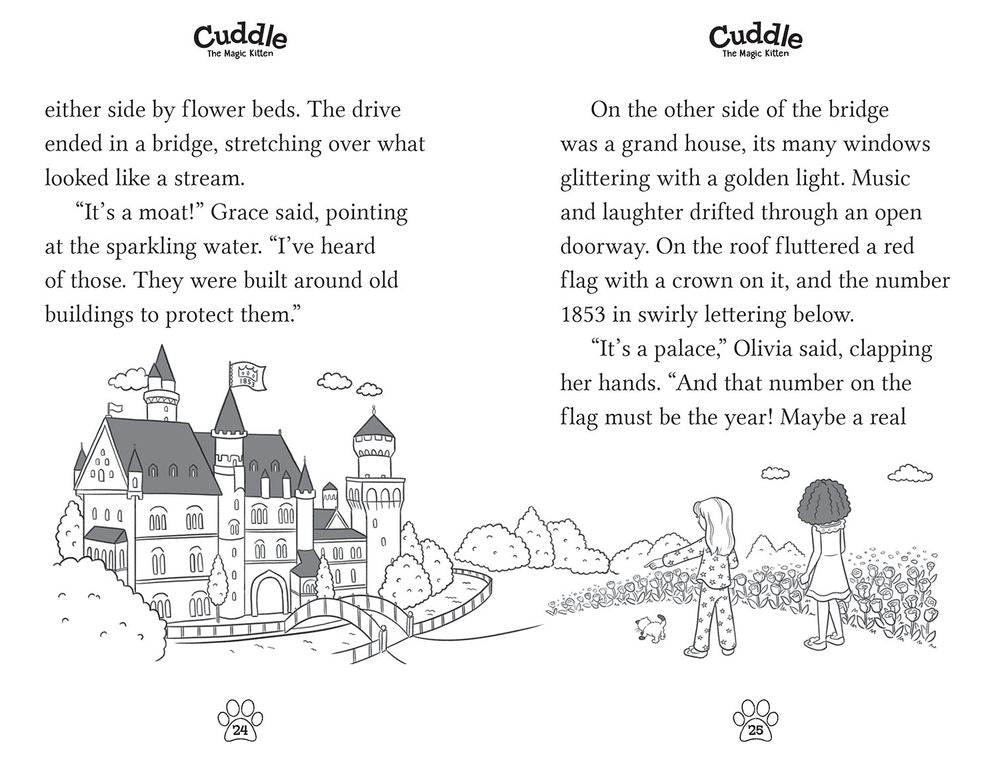 Cuddle the Magic Kitten Book 3: Princess Party Sleepover