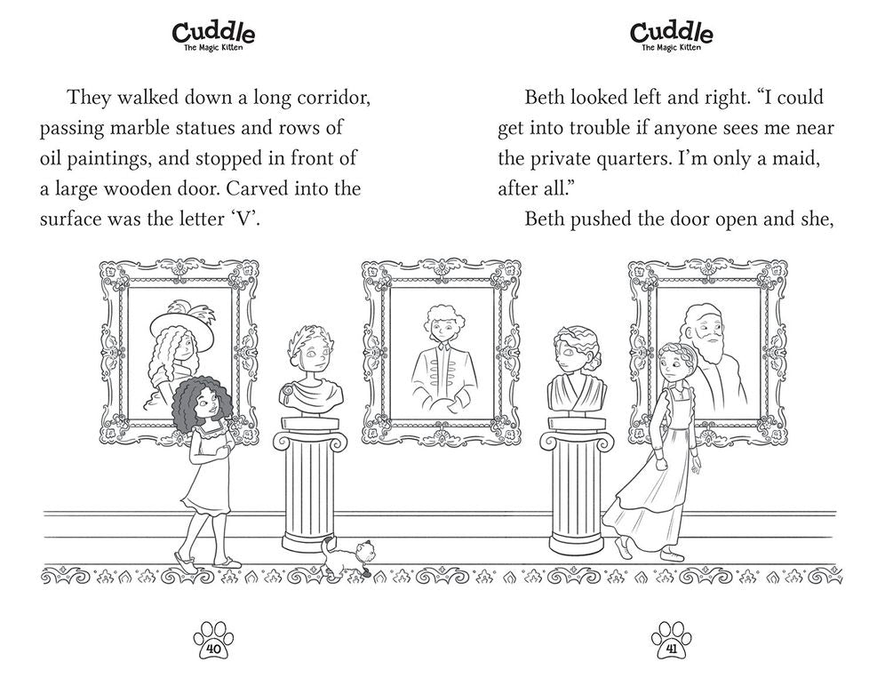 Cuddle the Magic Kitten Book 3: Princess Party Sleepover