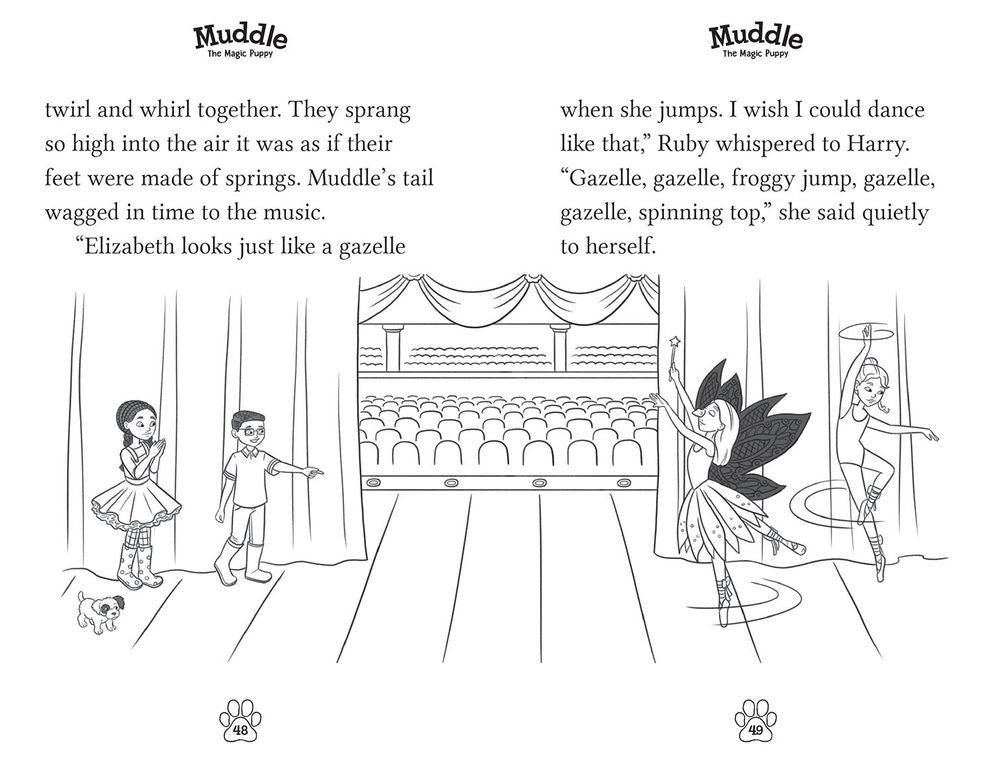 Muddle the Magic Puppy Book 3: Ballet Show Mischief