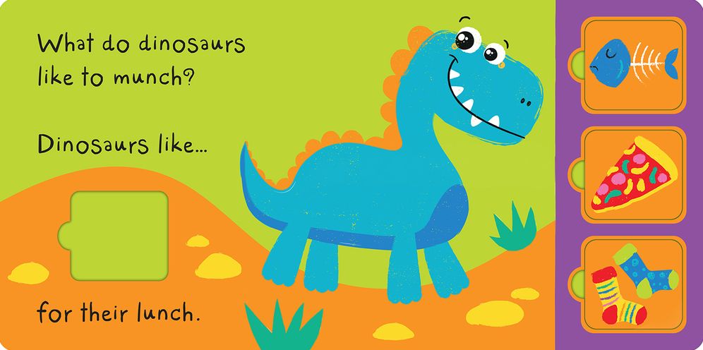Dinosaurs Love Stinky Socks!