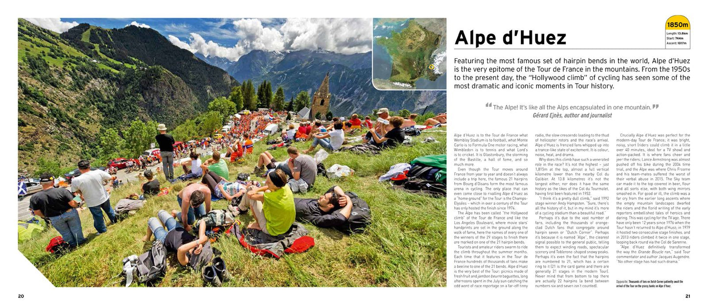 Tour de France Climbs from Above: 20 Hors Categorie Ascents in High-Definition Satellite Photography