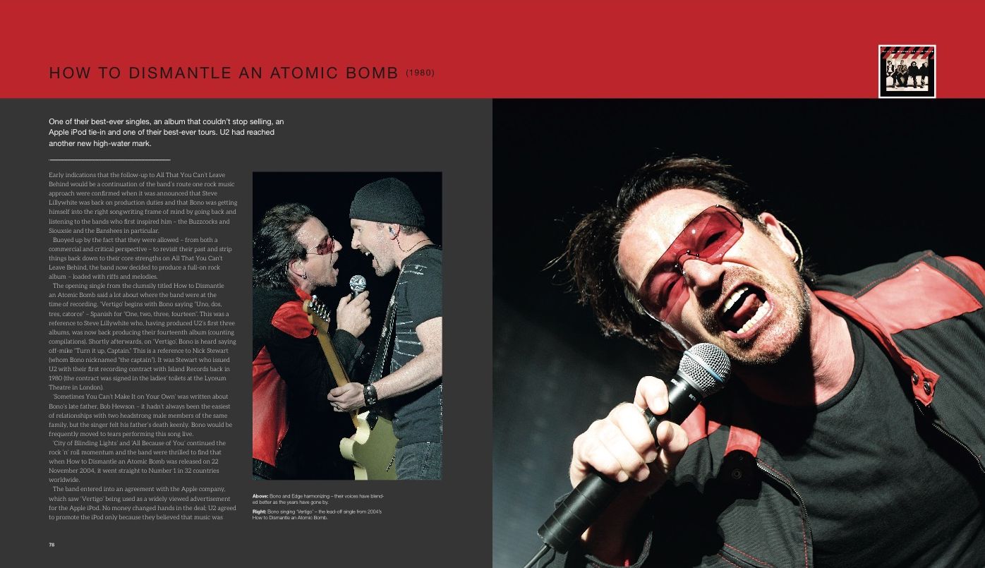 U2: Songs + Experience