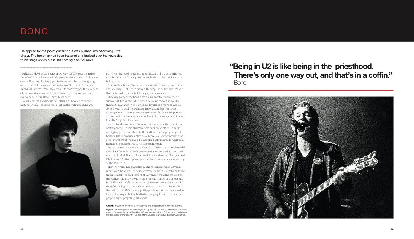 U2: Songs + Experience