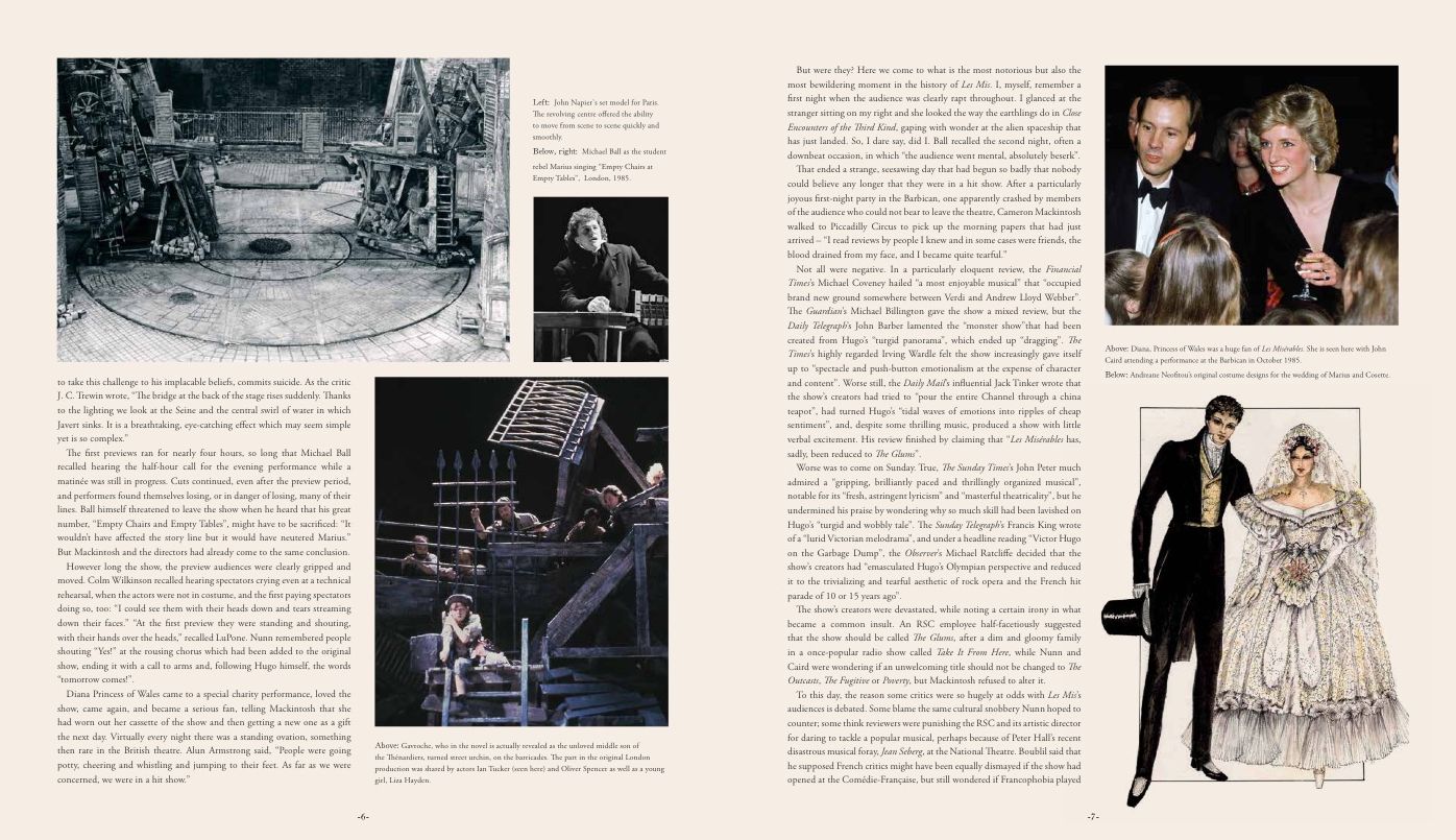 Les Miserables: The Story of the World's Longest Running Musical in Words, Pictures and Rare Memorabilia