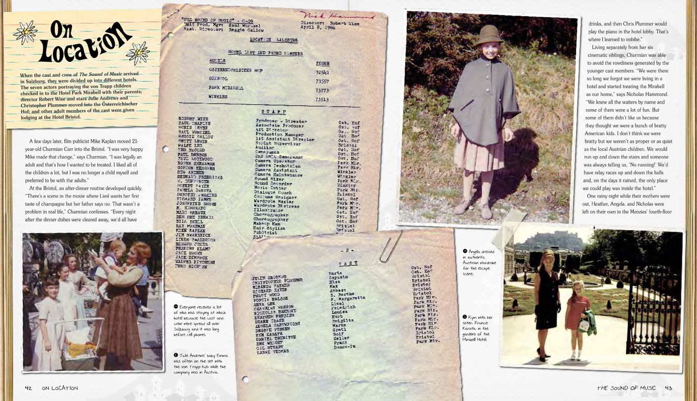 The Sound of Music Family Scrapbook