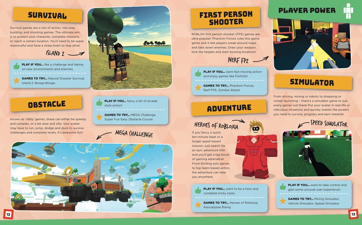 Roblox Master Gamer's Guide : The Ultimate Guide to Finding, Making and Beating the Best Roblox Games!