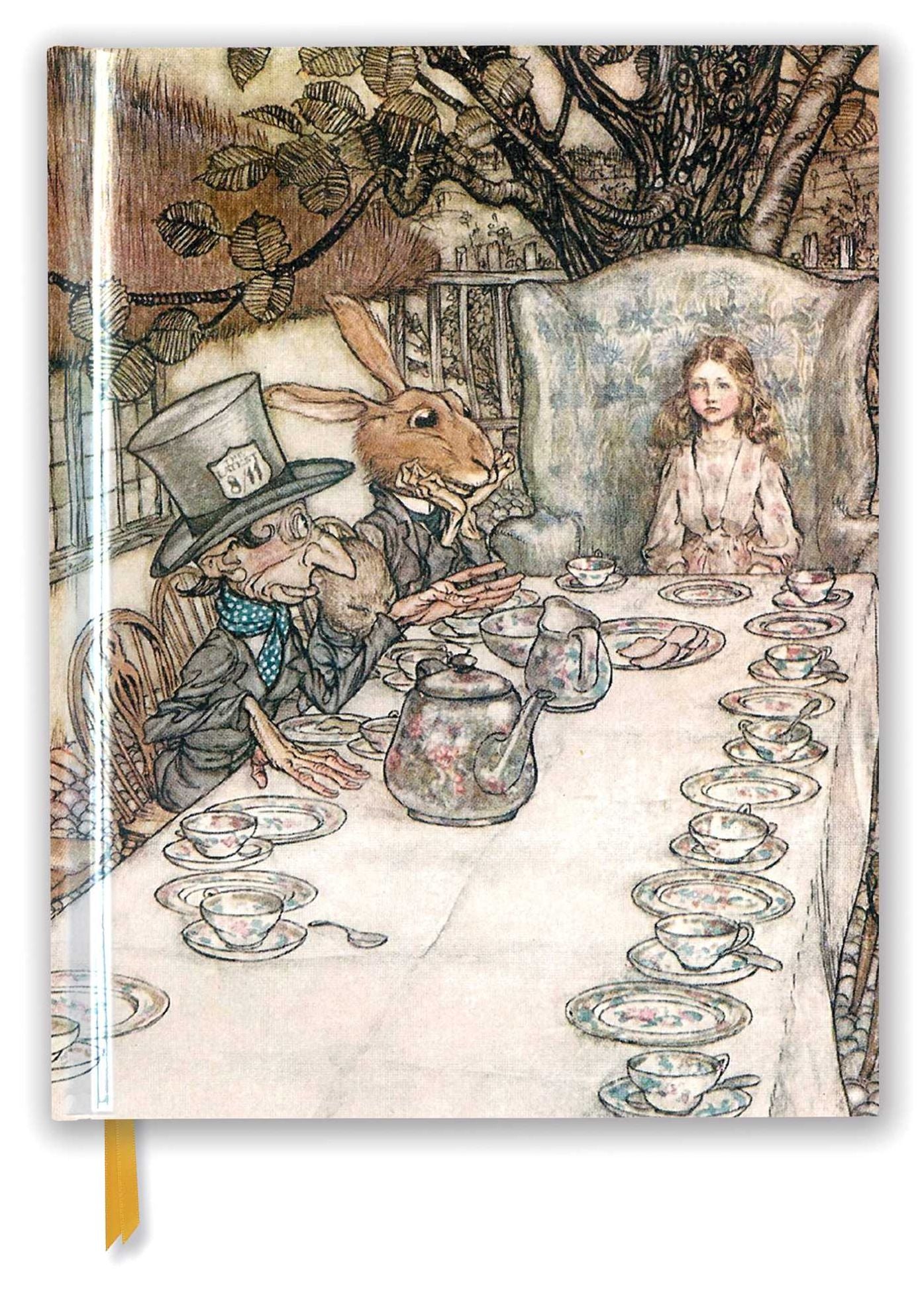 Rackham: Alice in Wonderland Tea Party (Blank Sketch Book)