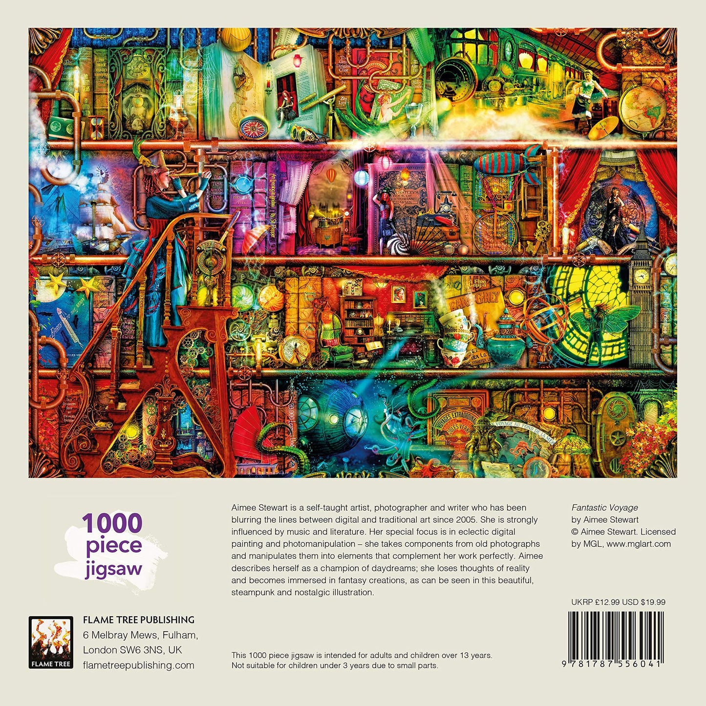 Adult Jigsaw Puzzle Aimee Stewart: Fantastic Voyage: 1000-piece Jigsaw Puzzles