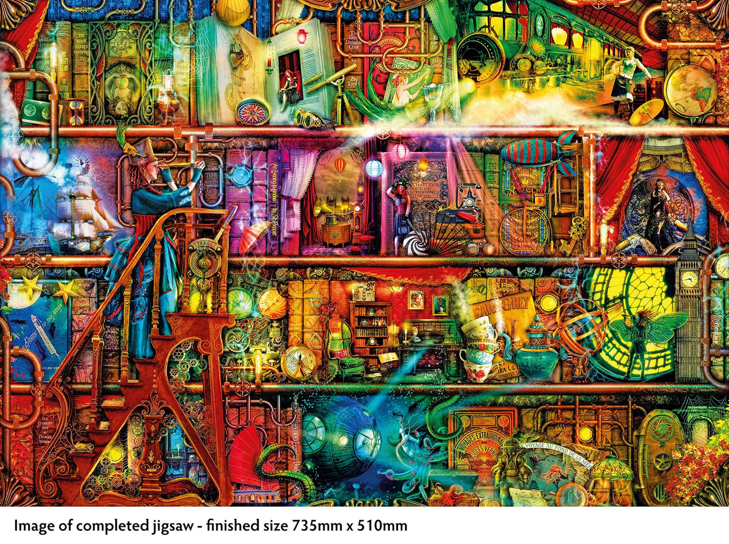 Adult Jigsaw Puzzle Aimee Stewart: Fantastic Voyage: 1000-piece Jigsaw Puzzles