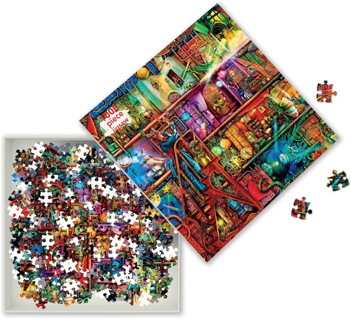 Adult Jigsaw Puzzle Aimee Stewart: Fantastic Voyage: 1000-piece Jigsaw Puzzles