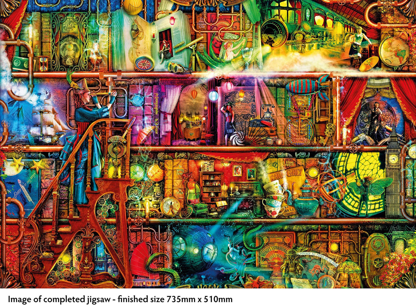 Adult Jigsaw Puzzle Aimee Stewart: Fantastic Voyage: 1000-piece Jigsaw Puzzles