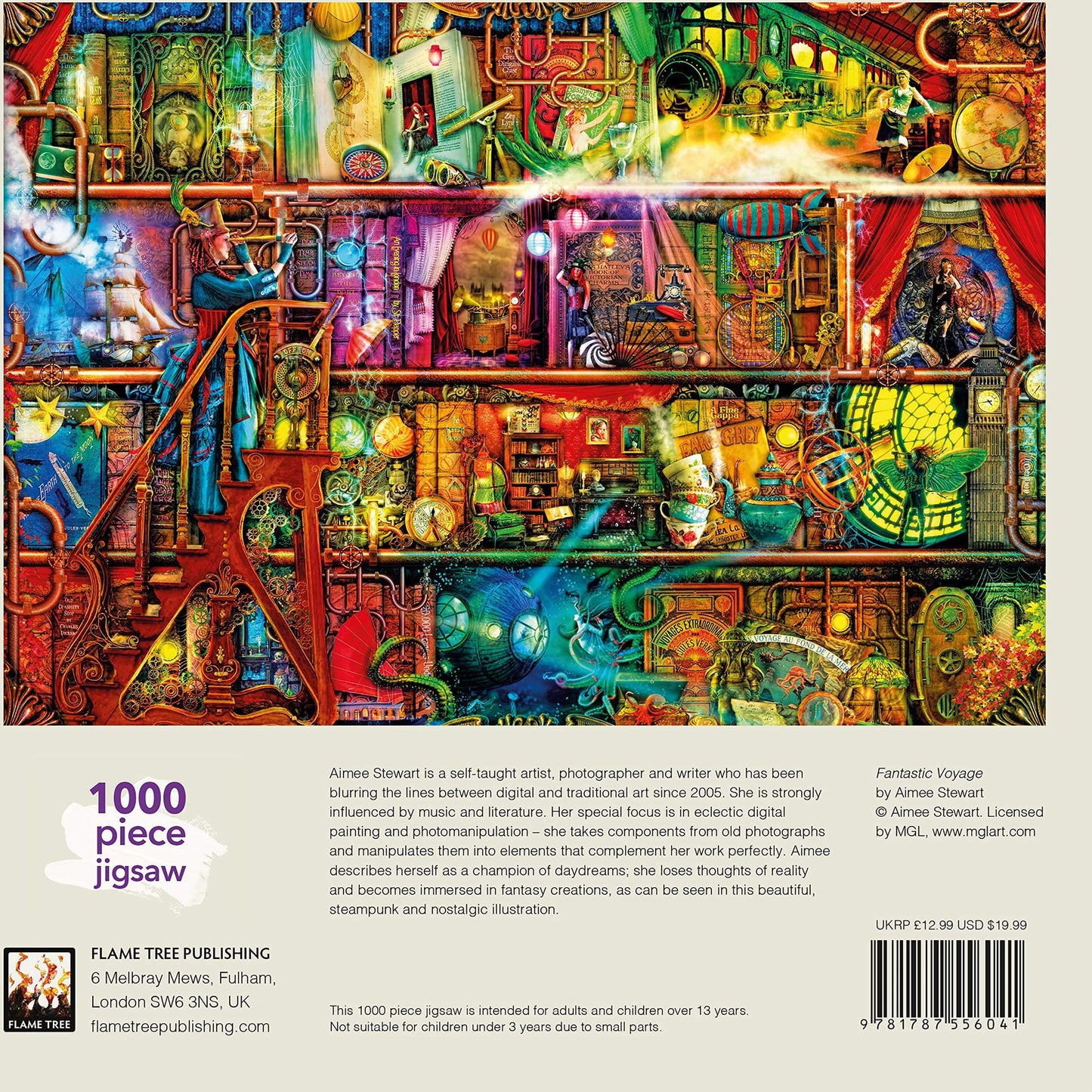 Adult Jigsaw Puzzle Aimee Stewart: Fantastic Voyage: 1000-piece Jigsaw Puzzles