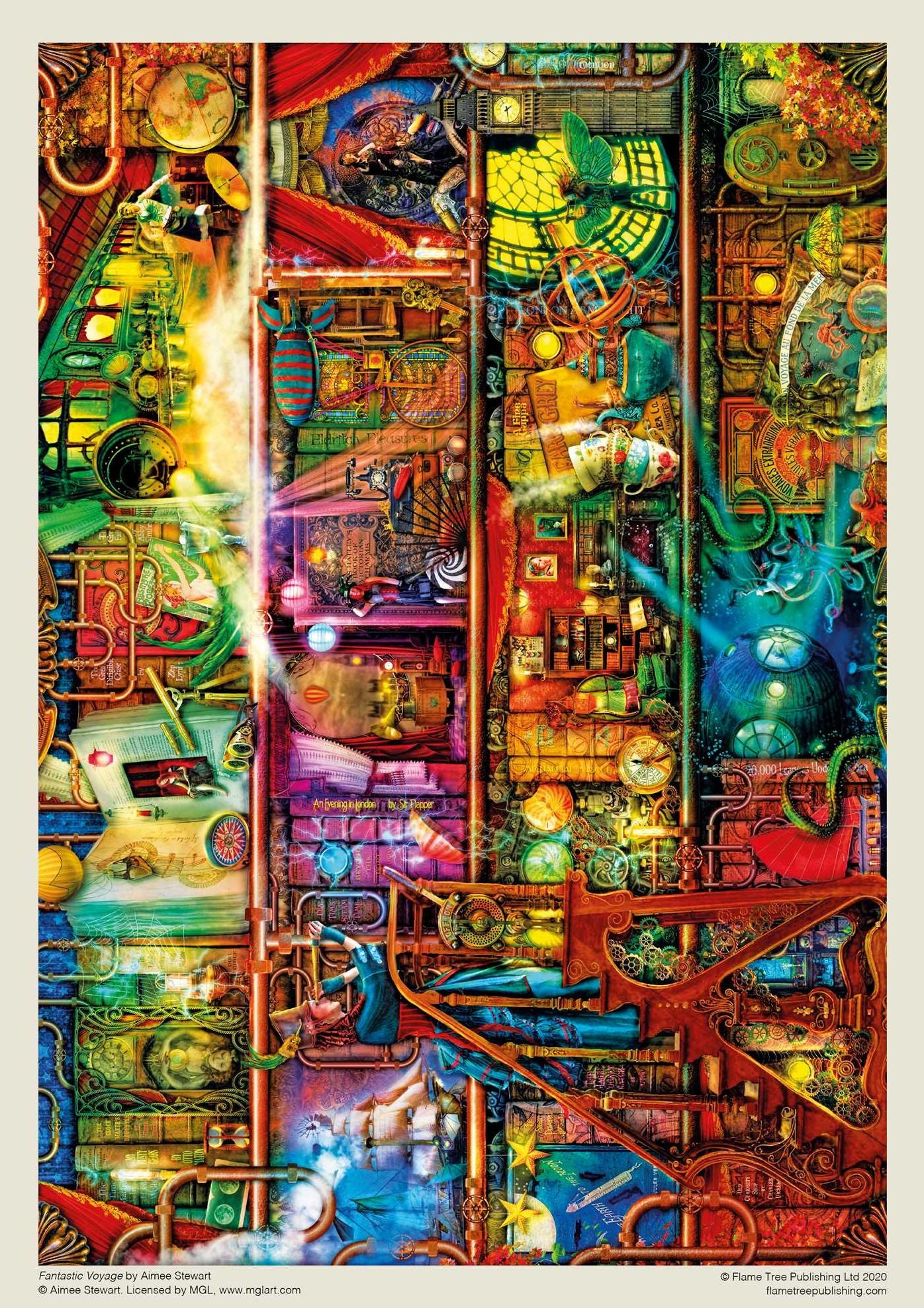 Adult Jigsaw Puzzle Aimee Stewart: Fantastic Voyage: 1000-piece Jigsaw Puzzles