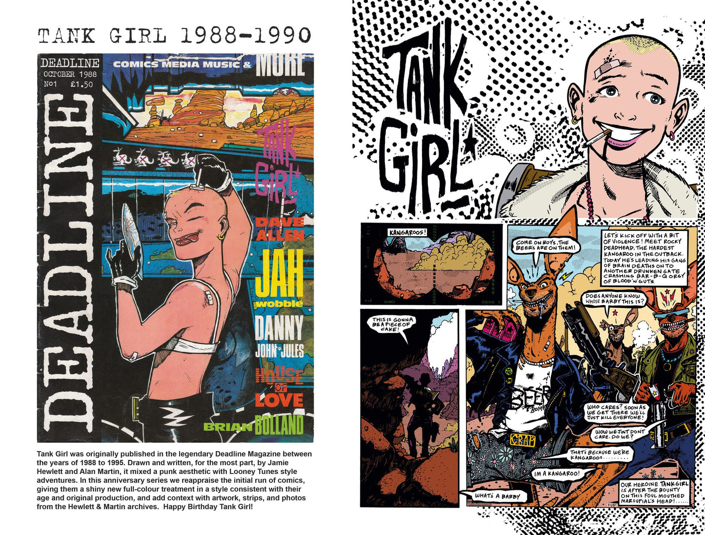 Tank Girl: Color Classics Book 1 1988-1990
