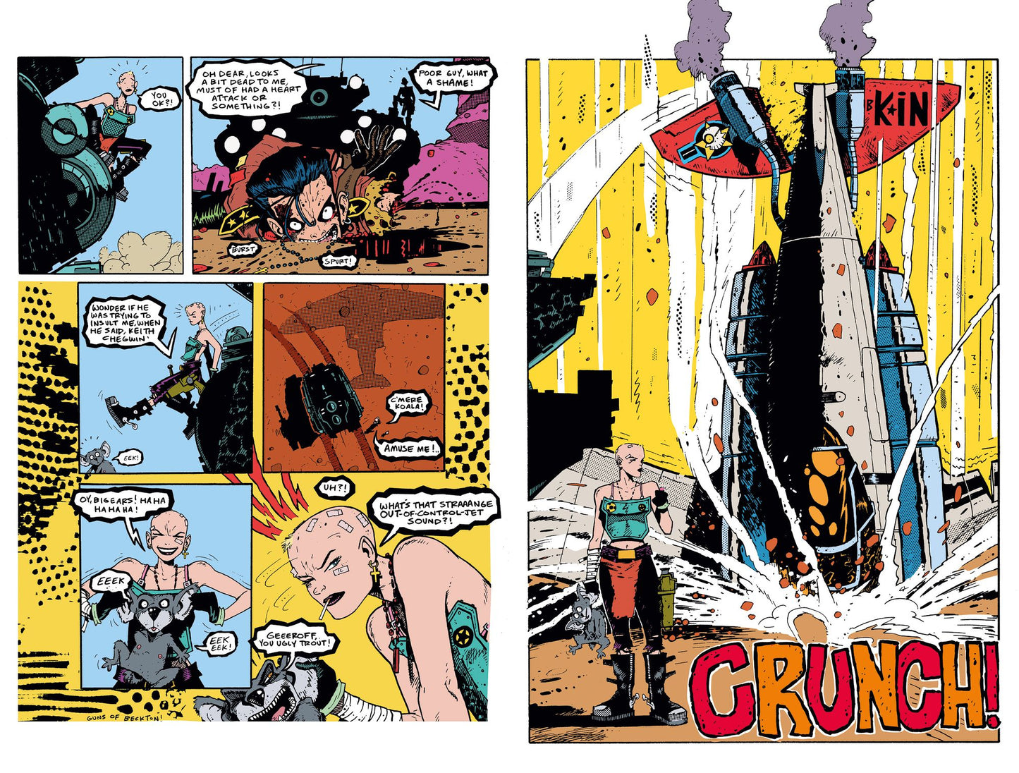 Tank Girl: Color Classics Book 1 1988-1990
