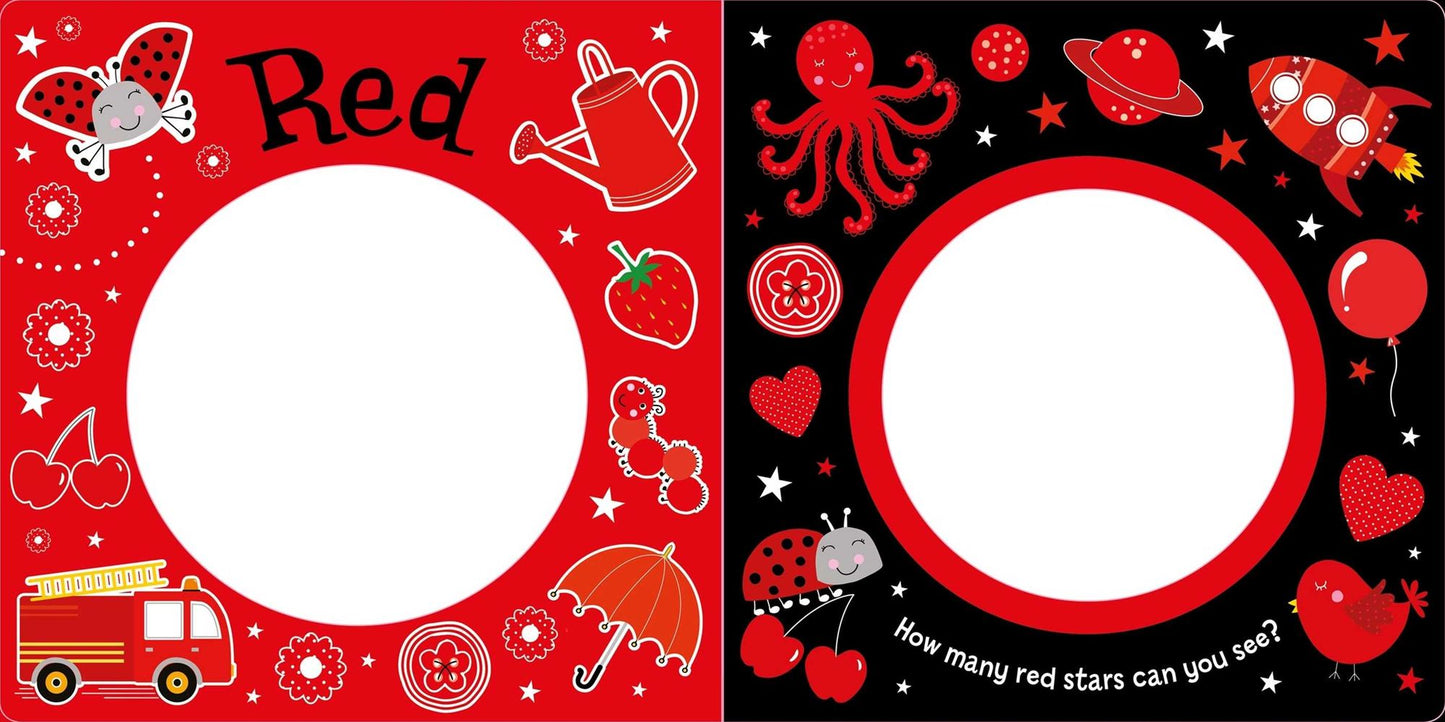 Colors: Explore first colors with peep-through learning fun