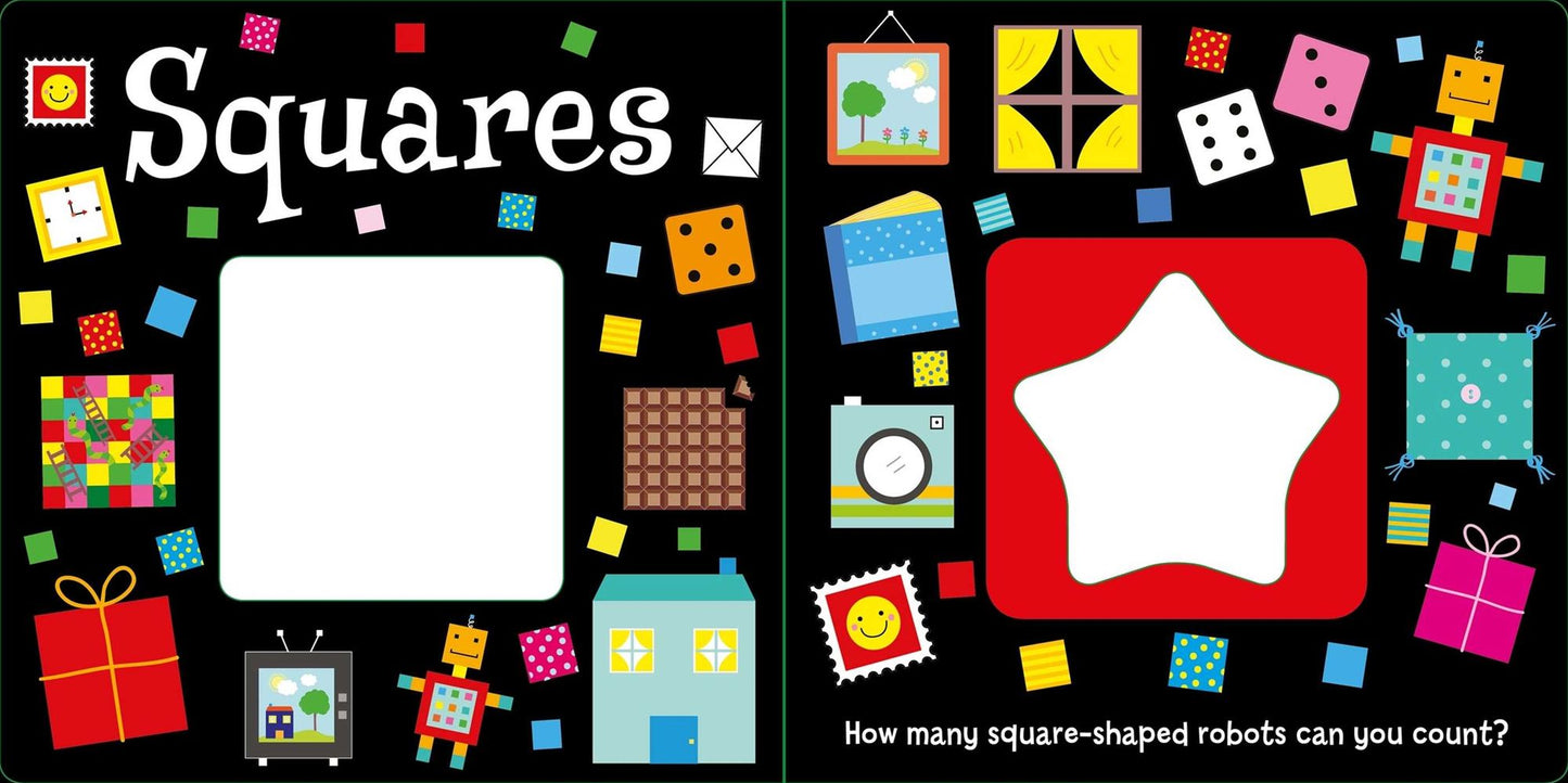 Shapes: Explore first shapes with peep-through learning fun