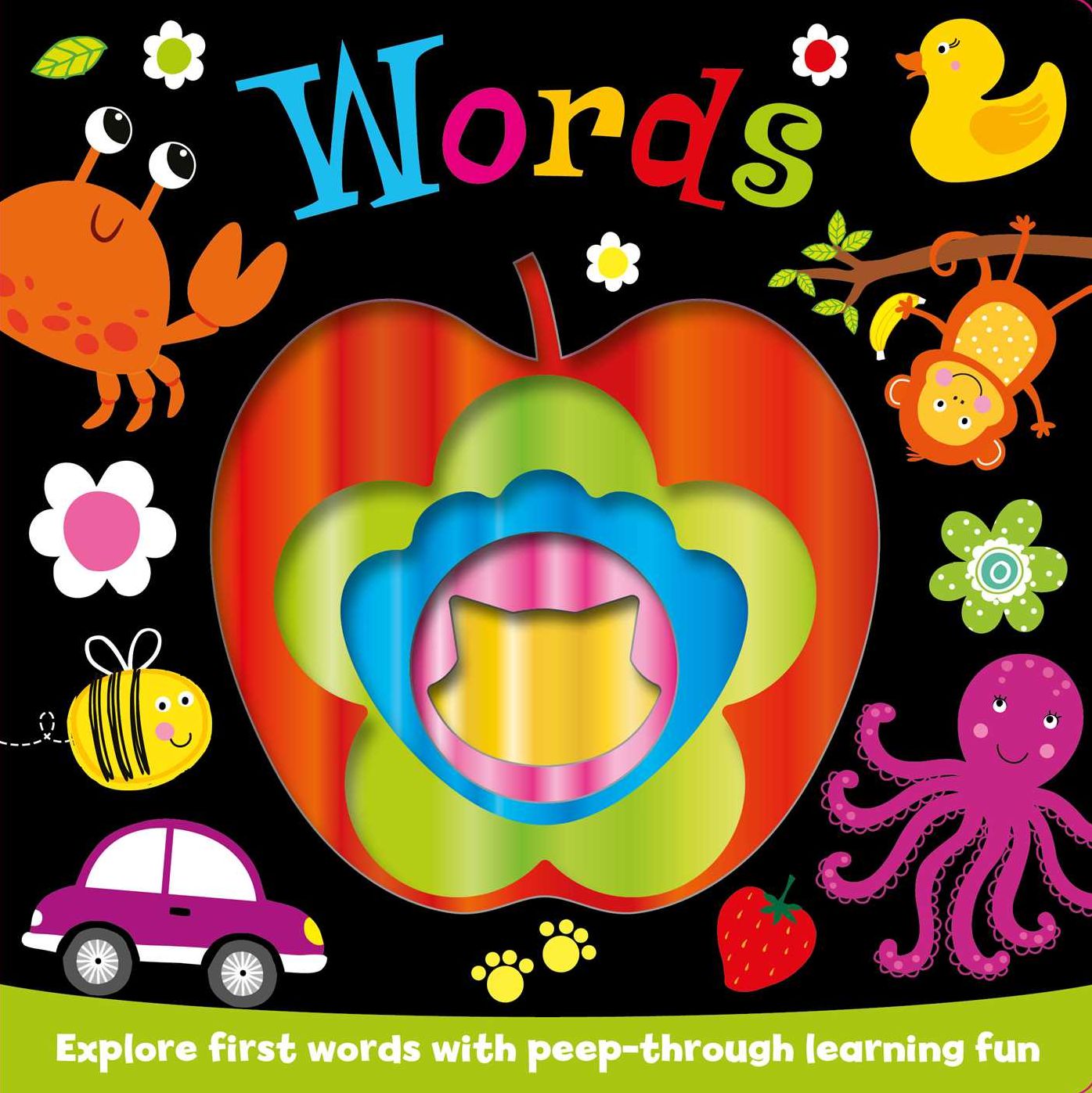 Words: Explore first words with peep-through learning fun