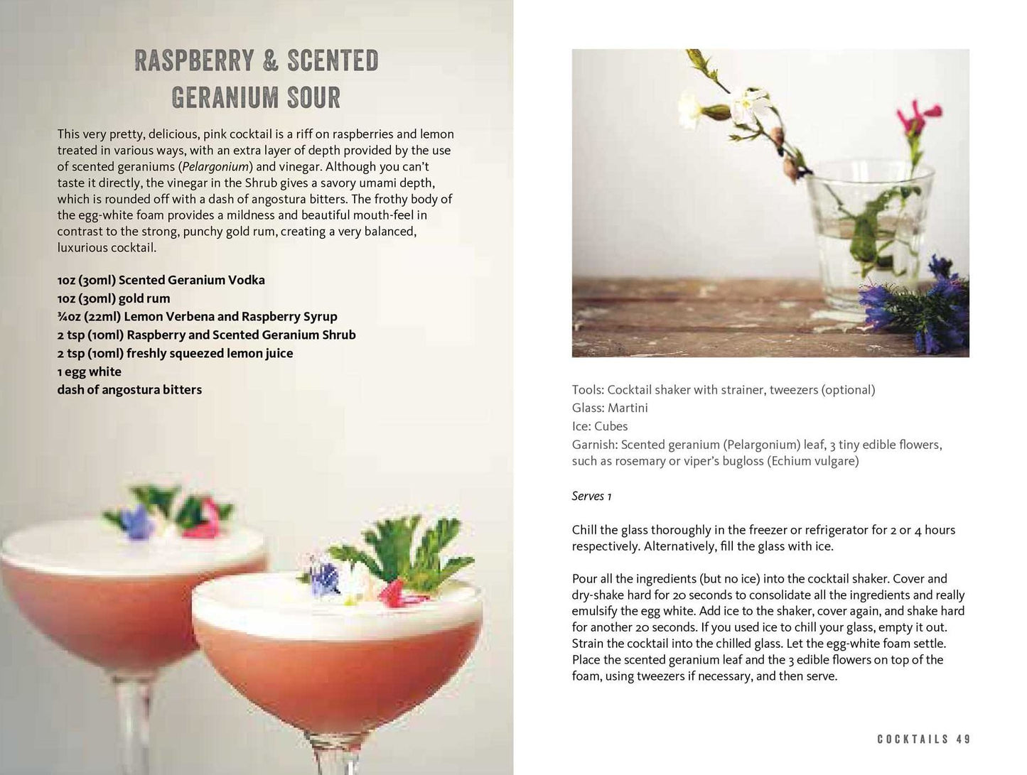 Floral Cocktails: 40 Fragrant and Flavourful Flower-Powered Drinks