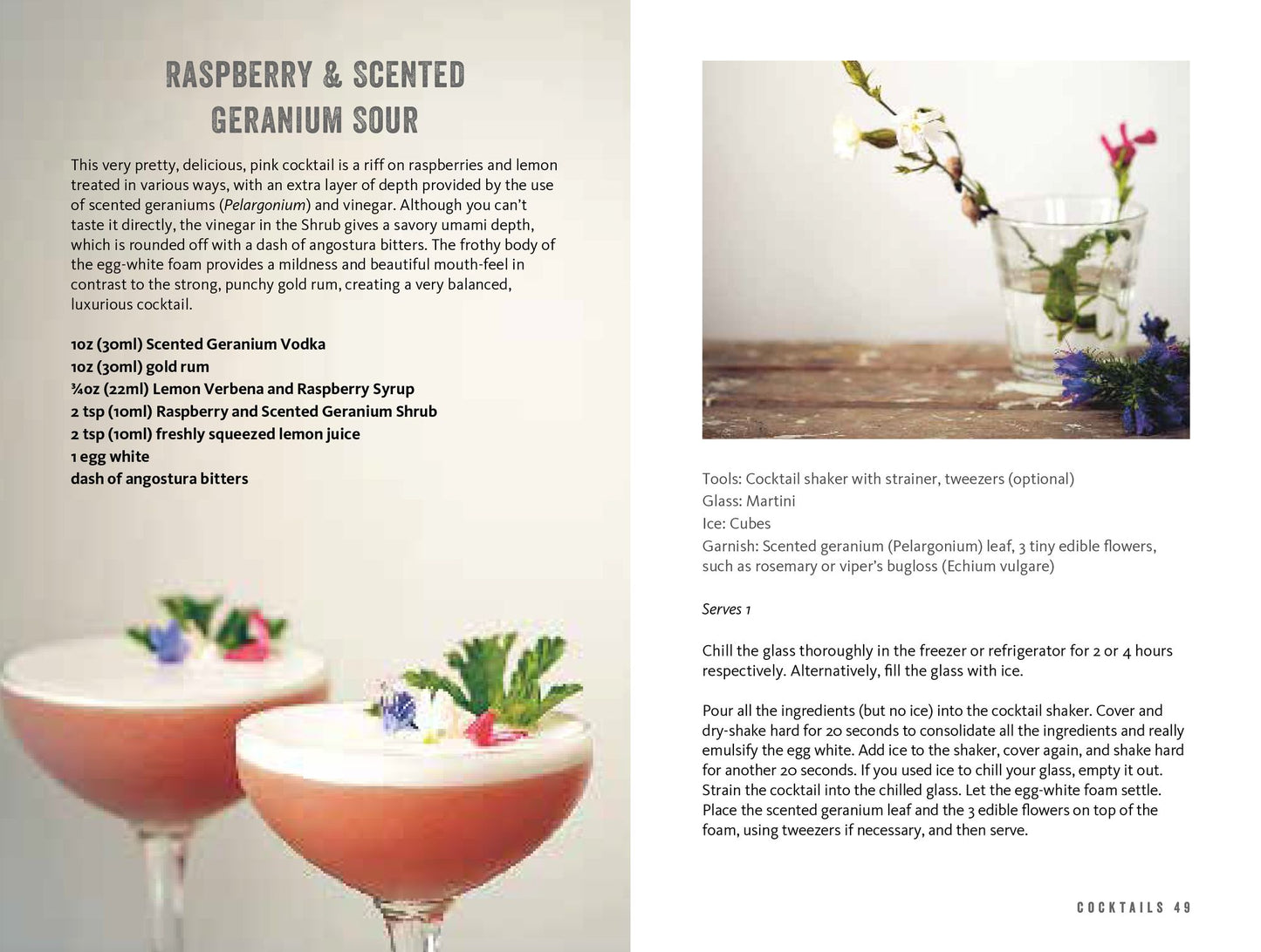 Floral Cocktails: 40 Fragrant and Flavourful Flower-Powered Drinks