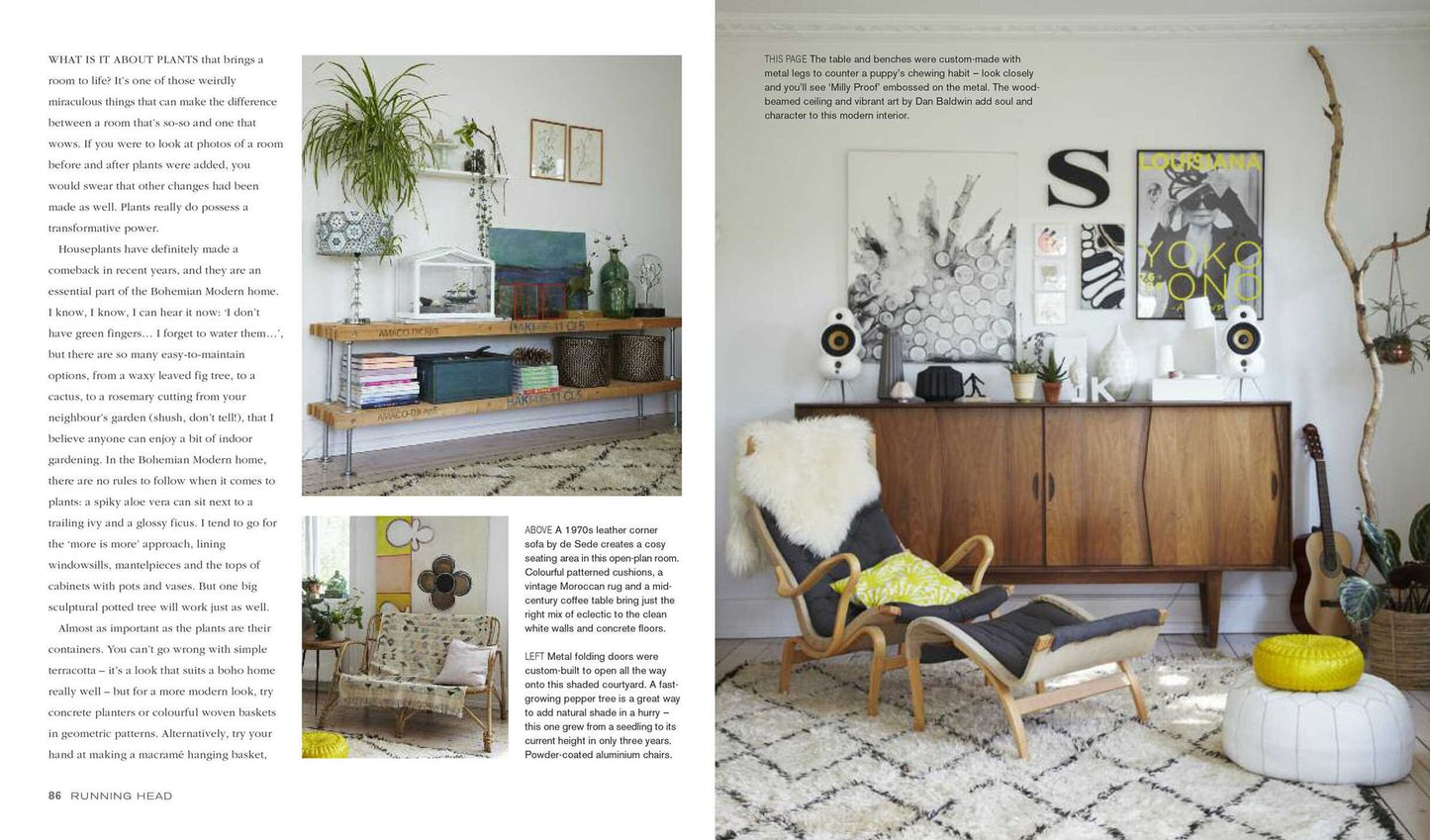 Bohemian Modern: Creative and free-spirited contemporary homes