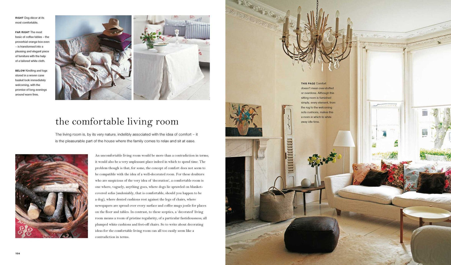 The Comforts of Home: Thrifty and Chic Decorating Ideas for Making the Most of What You Have