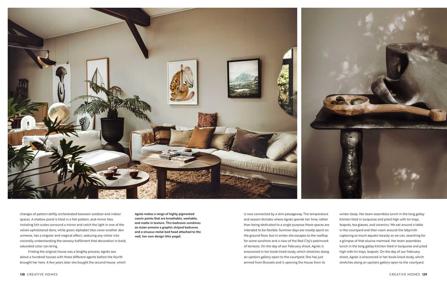 Creative Homes: Evocative, eclectic and carefully curated interiors