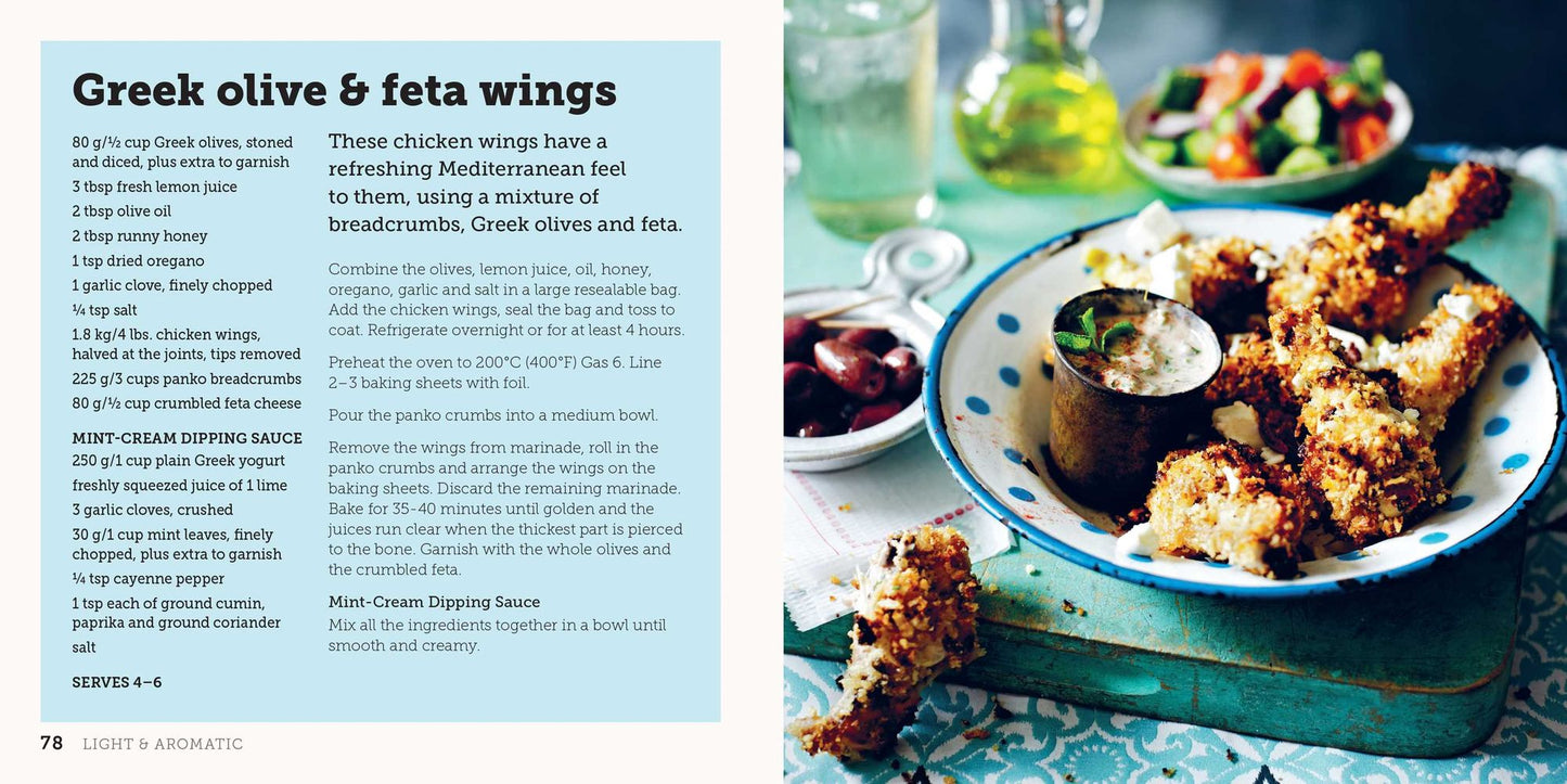 Wings: 60 tasty recipes for fried, baked & grilled chicken