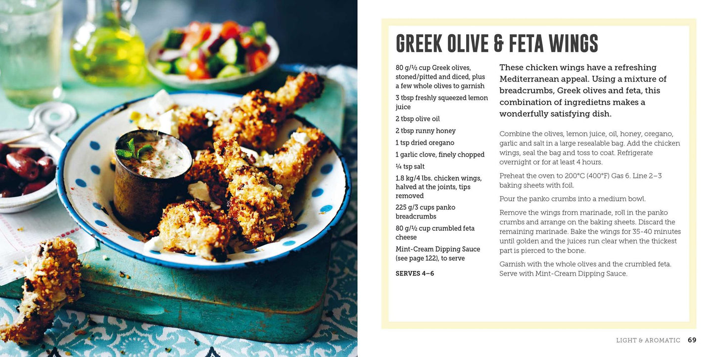 Wings: 60 tasty recipes for fried, baked & grilled chicken