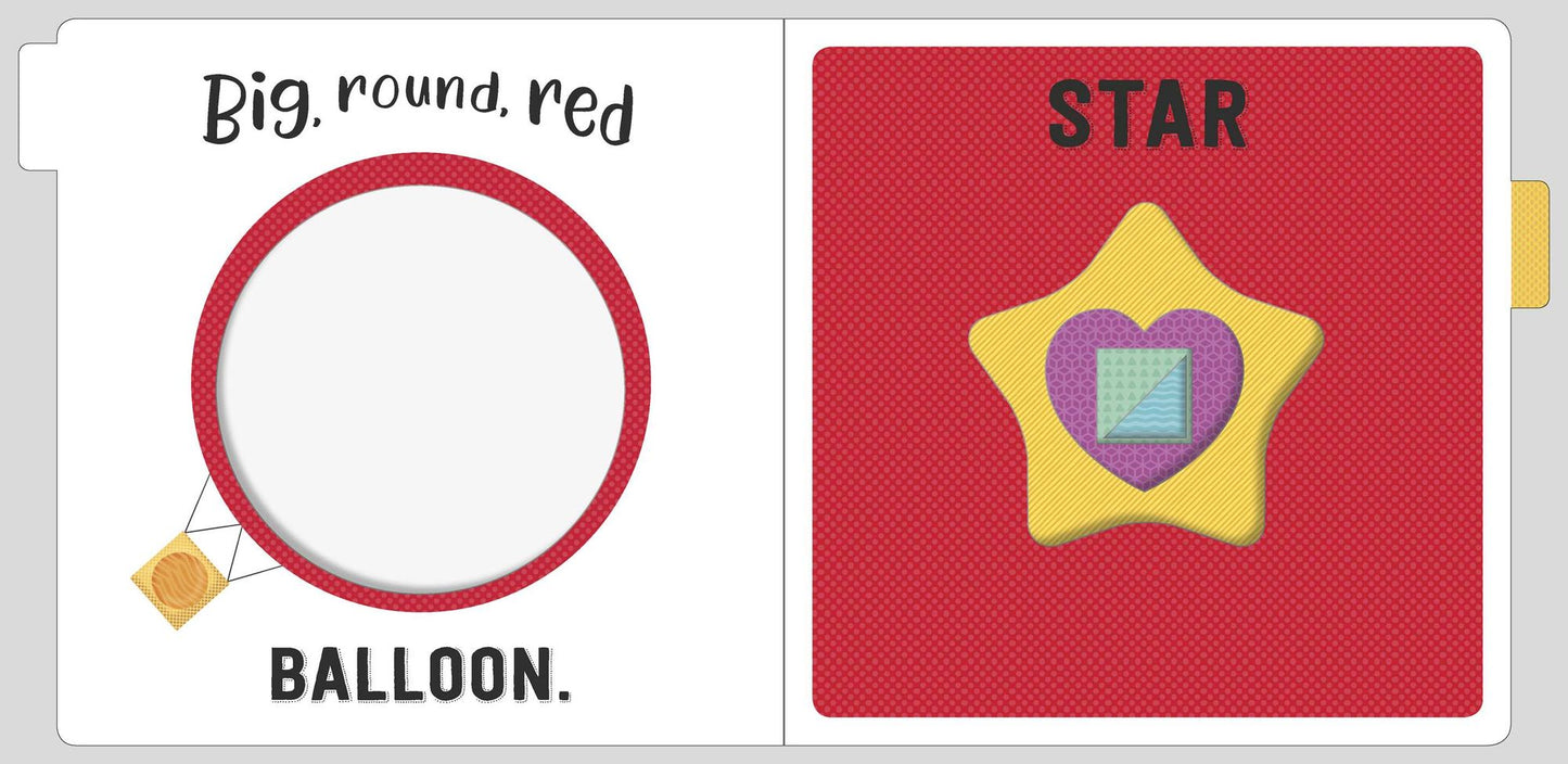 Big Round Red Balloon: Peep-Through Board Book