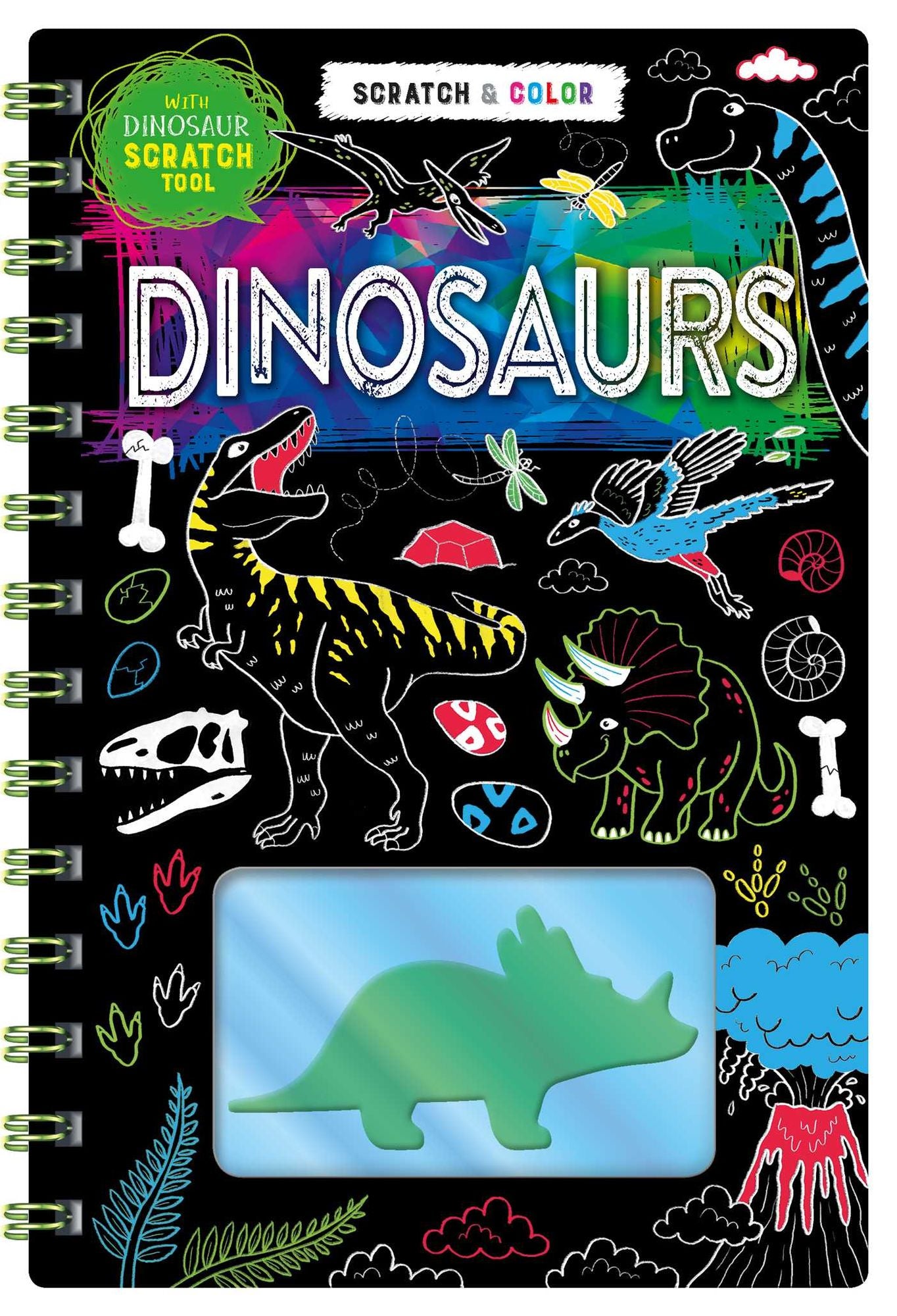 Scratch Art: Dinosaurs
