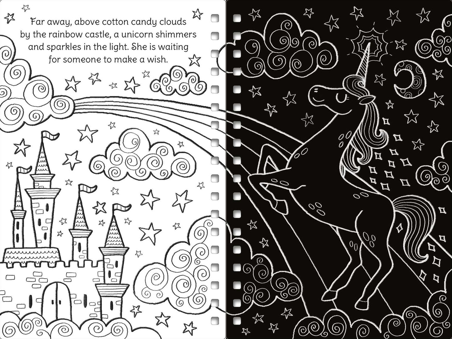 Scratch Art: Magical Creatures