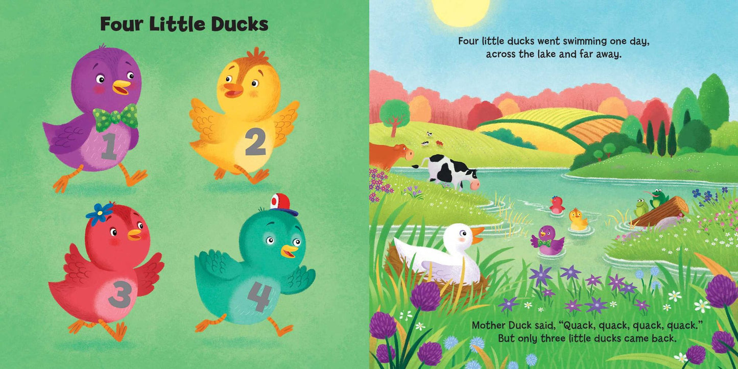 5 Little Ducks: First Counting Book