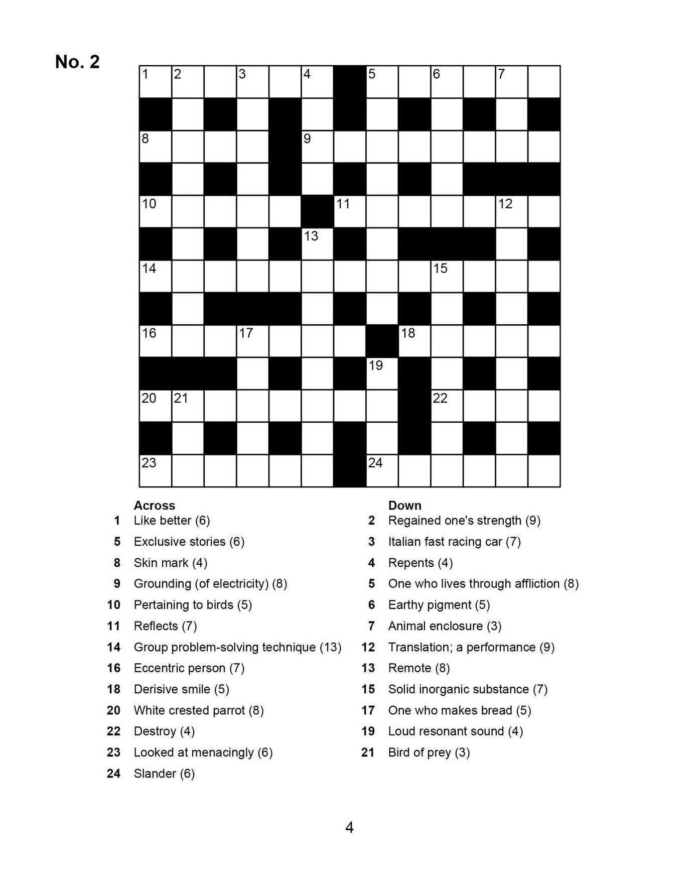 250 Crossword Puzzles